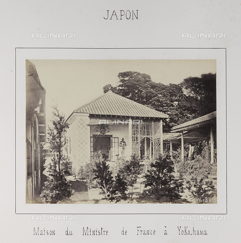 AVQ-A-004363-0014 - Album "J. D.": house of the French ambassador (Ministre de France) in Yokohama, Japan - Date of photography: 1866 - Alinari Archives, Florence