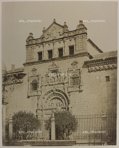 AVQ-A-004640-0007 - Album "Toledo": Hospital facade of Santa Cruz in Toledo - Date of photography: 1880-1890 - Alinari Archives, Florence