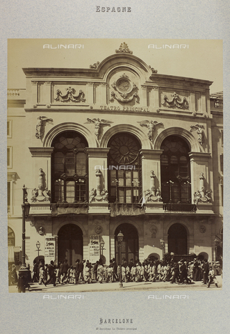 AVQ-A-004816-0011 - Album "Barcelone 1888": The Principal Theatre in Barcelona - Date of photography: 1888 - Alinari Archives, Florence