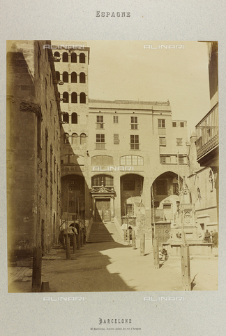 AVQ-A-004816-0022 - Album " Barcelone 1888 ": The Royal Palace in Barcelona Maggiore - Date of photography: 1888 - Alinari Archives, Florence