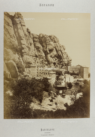 AVQ-A-004816-0040 - Album "Barcelone 1888": Monastery of Santa Maria de Montserrat in Spain - Date of photography: 1888 - Alinari Archives, Florence