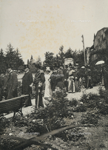 BFB-S-090012-0417 - The Italian royals at the inauguration of the horticultural exhibition of May 1897 in Florence - Date of photography: 1897 - Alinari Archives, Florence