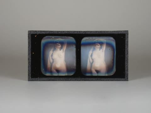 DVQ-F-000492-0000 - Stereoscopic portrait of female nude - Date of photography: 1850-1855 ca. - Alinari Archives, Florence