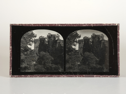 DVQ-F-000547-0000 - Stereoscopic view of English castle - Date of photography: 1855-1860 ca. - Alinari Archives, Florence