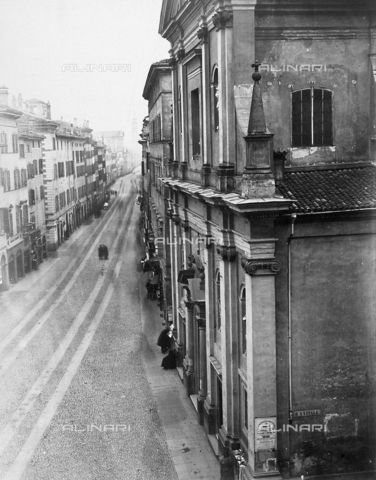 FBQ-A-006155-0008 - La strada San Michele a Parma - Data dello scatto: 1865 ca. - Archivi Alinari, Firenze