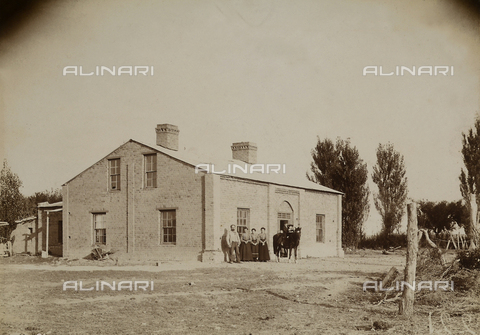 FBQ-A-006185-0010 - Measures to establish the Chilean-Argentinian border: Welsh colony in the Chubut. Argentina - Date of photography: 1900 ca. - Alinari Archives, Florence