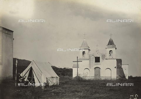 FBQ-A-006185-0083 - Measures to establish the Chilean-Argentinian border: Los Riartes Church Argentina - Date of photography: 1910 ca. - Alinari Archives, Florence
