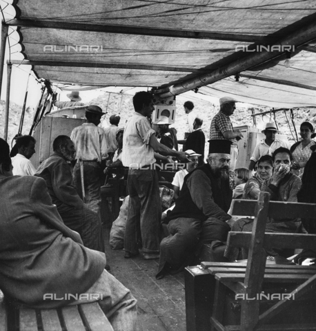 FCA-F-000145-0000 - Monaco of Mount Athos on a boat, Greece - Date of photography: 1950-1960 - Alinari Archives, Florence