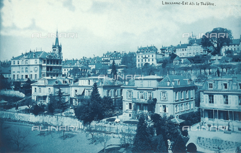 FCC-F-011695-0000 - Veduta di Losanna, Svizzera - Data dello scatto: 1880 ca. - Archivi Alinari, Firenze