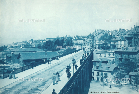 FCC-F-011703-0000 - Veduta di Losanna, Svizzera - Data dello scatto: 1880 ca. - Archivi Alinari, Firenze