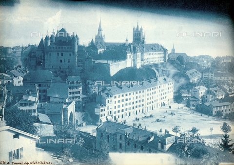 FCC-F-011711-0000 - Veduta di Losanna, Svizzera - Data dello scatto: 1880 ca. - Archivi Alinari, Firenze