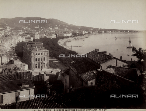 FCC-F-012048-0000 - View of Cannes from Mount Chevalier. - Date of photography: 1880 ca. - Alinari Archives, Florence