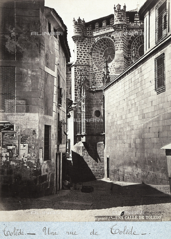 FCC-F-013575-0000 - A street in the city of Toledo - Date of photography: 1880-1890 ca. - Alinari Archives, Florence