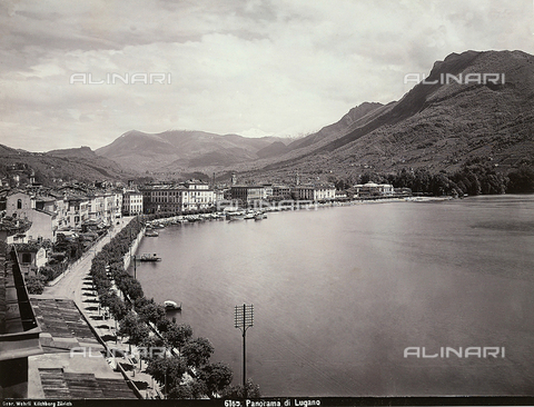 FCC-F-013913-0000 - View of Lugano - Date of photography: 1910 ca. - Alinari Archives, Florence