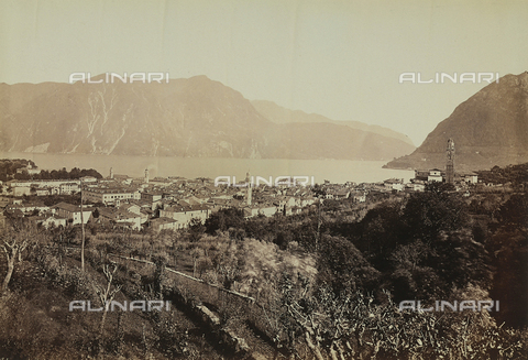 FCC-F-013917-0000 - Panorama of Lugano - Date of photography: 1880-1890 ca. - Alinari Archives, Florence