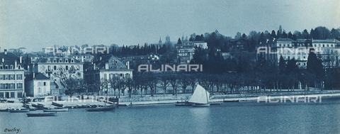 FCC-F-015171-0000 - Il porto di Ouchy a Losanna - Data dello scatto: 1890-1900 ca. - Archivi Alinari, Firenze