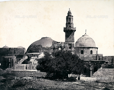 FCC-F-022674-0000 - The Basilica of the Holy Sepulchre, Jerusalem - Date of photography: 1870 - 1880 ca. - Alinari Archives, Florence