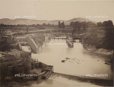 FVQ-F-012728-0000 - View of the "Chiusa delle Chiane" near Arezzo - Date of photography: 1856 - Alinari Archives, Florence