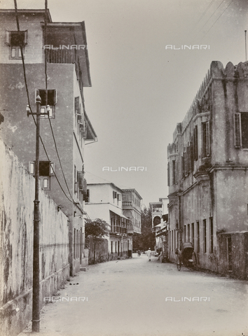 FVQ-F-030615-0000 - Road in Zanzibar - Date of photography: 1900 ca. - Alinari Archives, Florence
