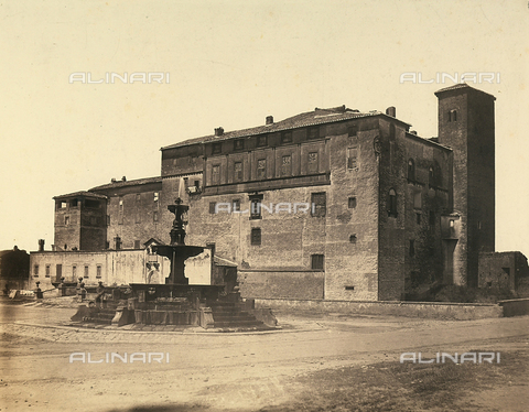 FVQ-F-043916-0000 - Castello della Rocca in Viterbo - Date of photography: 1856 - Alinari Archives, Florence