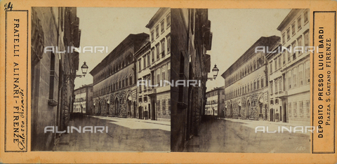 FVQ-F-048191-0000 - Palazzo Medici-Riccardi in Florence - Date of photography: 1863-1865 ca. - Alinari Archives, Florence