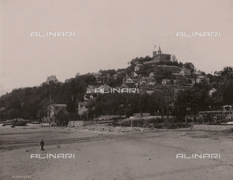 FVQ-F-063262-0000 - View of the suburb Blankenese, Hamburg - Date of photography: 1894 - Alinari Archives, Florence