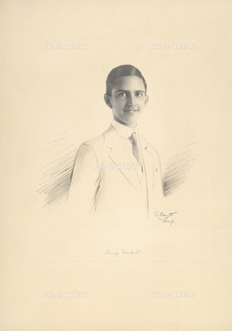FVQ-F-068251-0000 - Portrait of Prince Umberto di Savoia, the future Umberto II - Date of photography: 1920 ca. - Alinari Archives, Florence