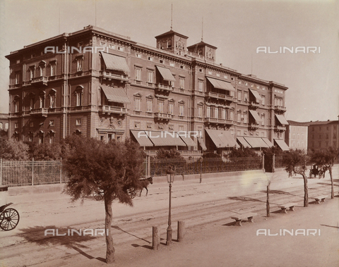FVQ-F-105733-0000 - The Grand Hotel of Livorno - Date of photography: 1890 ca. - Alinari Archives, Florence