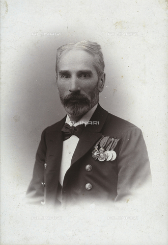 FVQ-F-117252-0000 - Portrait of Eduard Persoglia, Commissioner of the General Navy - Date of photography: 1880 ca. - Alinari Archives, Florence