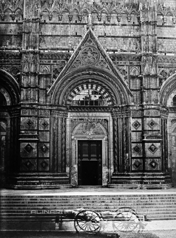 FVQ-F-133146-0000 - Door of the Baptistery of Siena - Date of photography: 1856 ca. - Alinari Archives, Florence