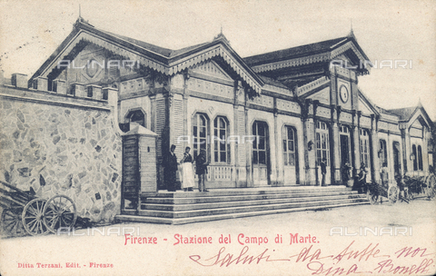 FVQ-F-135556-0000 - Campo di Marte train station, Florence - Date of photography: 1904 ca. - Alinari Archives, Florence