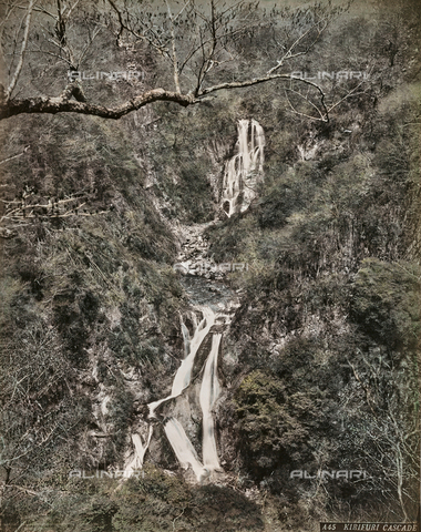 FVQ-F-146111-0000 - Kirifuri Falls, Nikko, Japan - Date of photography: 1866-1890 - Alinari Archives, Florence
