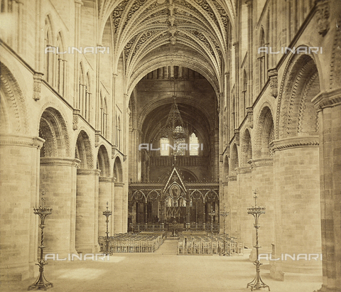FVQ-F-148380-0000 - Interior of Hereford Cathedral, England - Date of photography: 1860 ca. - Alinari Archives, Florence
