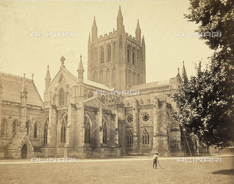 FVQ-F-148381-0000 - Hereford Cathedral, England - Date of photography: 1860 ca. - Alinari Archives, Florence