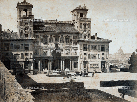 FVQ-F-150271-0000 - The Villa Medici (ex-Academy of France), Rome - Date of photography: 1865 ca. - Alinari Archives, Florence