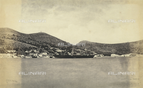 FVQ-F-158507-0000 - The ship "Osborne" moored at Ithaca, Greece - Date of photography: 02/06/1862 - Alinari Archives, Florence