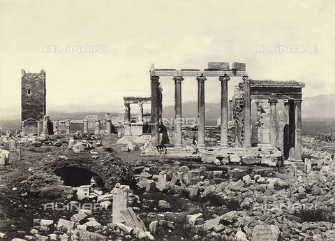 FVQ-F-158508-0000 - Ruins of the temples of Athena - Date of photography: 30/05/1862 - Alinari Archives, Florence