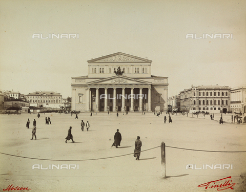 FVQ-F-175906-0000 - View of the Theater, Moscow, Russia - Date of photography: 1890 circa - Alinari Archives, Florence
