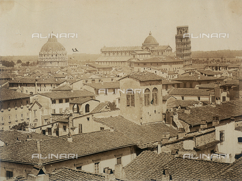 FVQ-F-210119-0000 - Panorama of the city of  Pisa - Date of photography: 1855 ca. - Alinari Archives, Florence