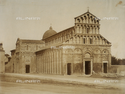 FVQ-F-210238-0000 - Old Cathedral of Pisa, now the Church of San Paolo a Ripa d'Arno, Pisa - Date of photography: 1855 ca. - Alinari Archives, Florence