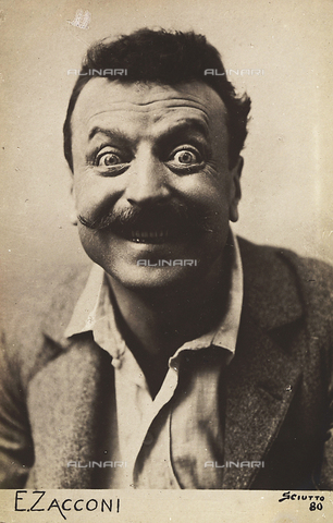 FVQ-F-210290-0000 - Ritratto dell'attore Ermete Zacconi - Data dello scatto: 1900 ca. - Archivi Alinari, Firenze