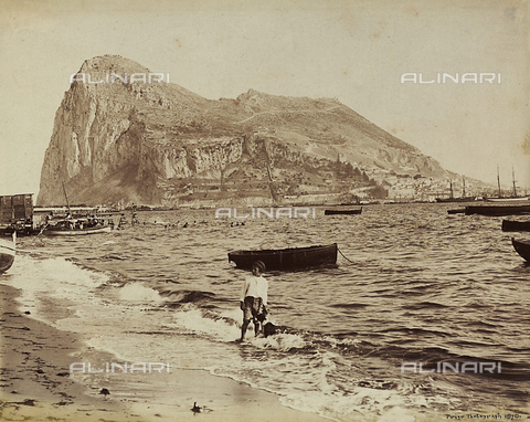 FVQ-F-210535-0000 - The Rock of Gibraltar - Date of photography: 1870 - Alinari Archives, Florence