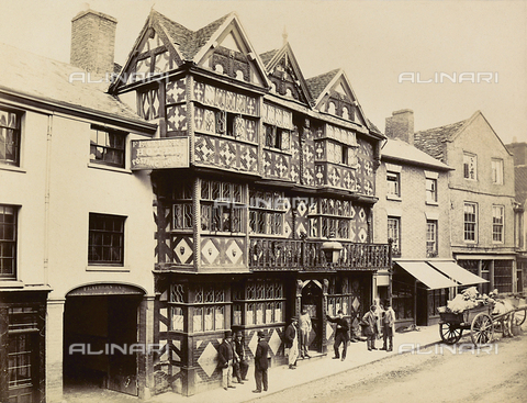 FVQ-F-210657-0000 - Feathers Hotel, Ludlow, England - Date of photography: 1868 ca. - Alinari Archives, Florence