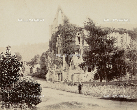 FVQ-F-210663-0000 - Tintern Abbey, environs of Monmouth, England - Date of photography: 1868 ca. - Alinari Archives, Florence