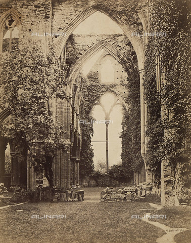 FVQ-F-210665-0000 - The choir of Tintern Abbey, environs of Monmouth, England - Date of photography: 1868 ca. - Alinari Archives, Florence