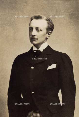 GBB-F-001109-0000 - 1895 ca, Paris, FRANCE : The french marquis Paul Ernest Boniface " BONI " DE CASTELLANE (1867 - 1932). He married the rich american heiress Anna Gould (1875 - 1961), the daughter of Jay Gould, the robber baron, on March 14, 1895 in Manhattan, New York. They have 5 sons. They divorced in 1906, after Boniface had spent about 10 million of dollars of her family's money. Boniface then sought an annulment from the Vatican in 1924. - © ARCHIVIO GBB / Archivi Alinari
