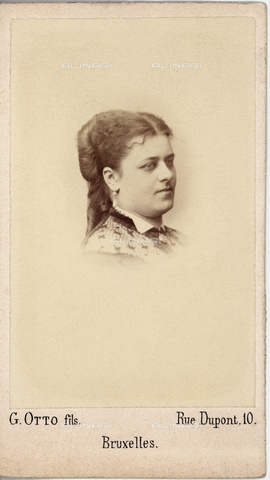 GBB-F-001467-0000 - 1875 ca, FRANCE : The french woman writer and journalist VALENTINE PLEE. - © ARCHIVIO GBB / Archivi Alinari