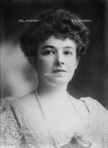 GBB-F-003971-0000 - 1887 ca, NEW YORK, USA : The celebrated Broadway actress EDITH M. KINGDON (1864 - 1923) wife of multimillionnaire Railways magnate George Jay Gould I (1864 - 1923) from 1886. The couple have 7 sons. George was one of 6 sons of " Robber Baron " and builder of railways JASON JAY GOULD (1836 - 1892) and Helen Day Miller (1838 - 1889). - © ARCHIVIO GBB / Archivi Alinari