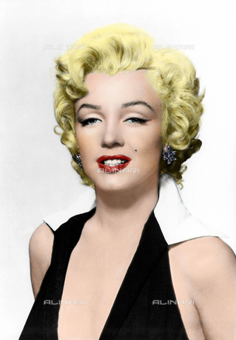 GBB-F-006190-0000 - 1952, USA: The american actress MARILYN MONROE (1926-1962). Pubblicity still, used in 1963 by Andy Warhol for his celebrated Marilyn POP ART style portraits - © ARCHIVIO GBB / Archivi Alinari