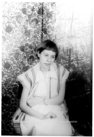 GBB-F-007488-0000 - 1959, 31 july, NEW YORK, USA: The celebrated american woman writer CARSON McCULLERS (1917-1967), author of" The Heart Is a Lonely Hunter" (1940)and" Reflections in a Golden Eye" (1941) - © ARCHIVIO GBB / Archivi Alinari